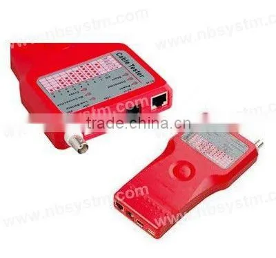 5 in 1 Cable Tester for UTP STP RJ45, RJ11 RJ12, BNC, USB & IEEE1394