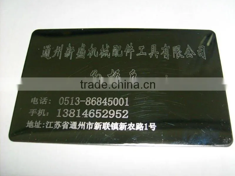 New Nameplate Marking Machine with CE