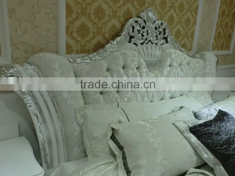 antique solid wood carved design furniture bedroom Bed Bedside table Wardrobe Dressing table Bench Commode