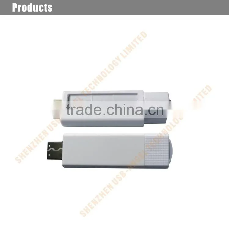 custom plastic usb flash drive 2gb sliding usb pen drive 2.0 interface usb cool design