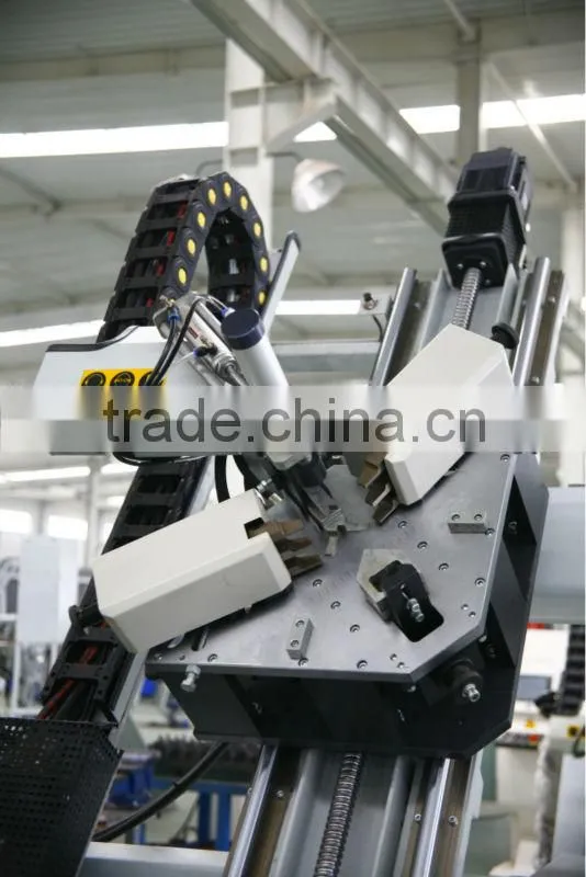 Aluminum door-window Four Corner Automatic Crimping Machine