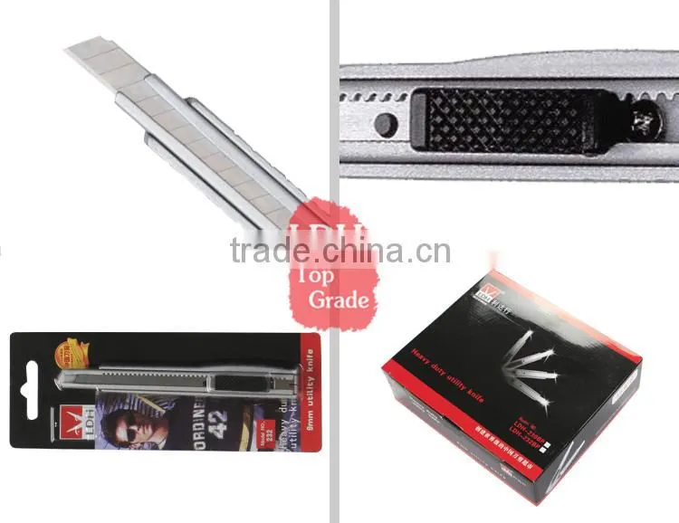 { LDH-B232 } SK4 cutte blade retractable pocket utility knife