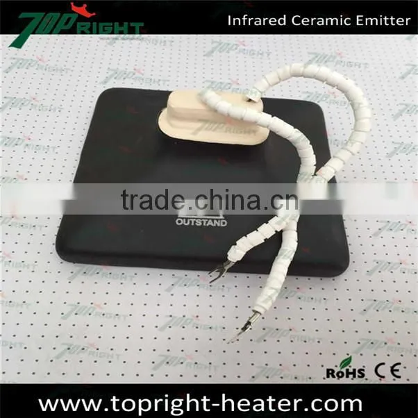 Full flat hollow element Electric Ceramic Heater IR Ceramic Heater