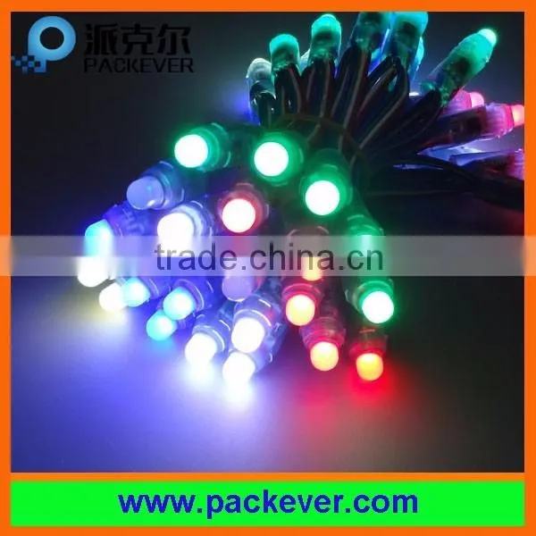 Programmable breakpoint resume RGB LED pixel string