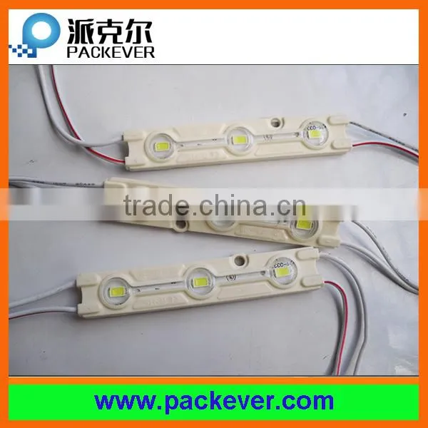 CE RoHS waterproof SMD 5730 3 chips LED injection module