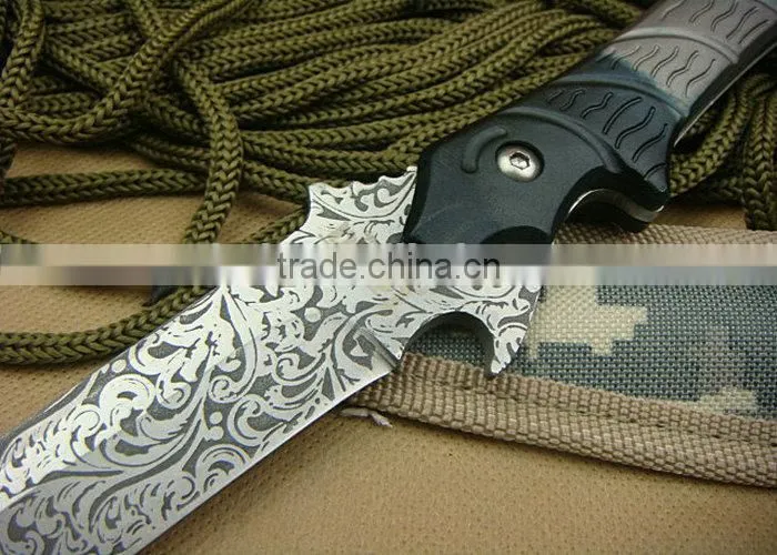 OEM forged stainless steel fixed blade knife UDTEK01188