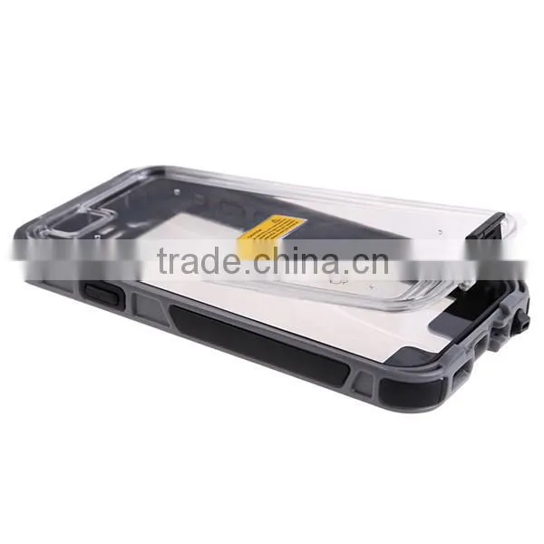 Dirtproof Shockproof Waterproof Cell Phone Case for iPhone 6 Fingerprint Access Case