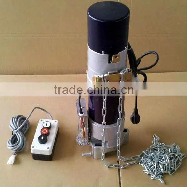 AC 300kgs lifting force Copper wire shutter door and luxurierous shutter door motor with an overheat prevention device