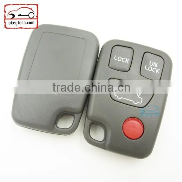 High Quatity Volvo 4 button remote key shell Car Key Volvo remote key case