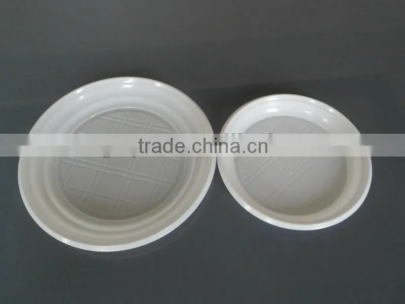 Factory Directly Supply 8 inch Disposable Plastic Plate For Food