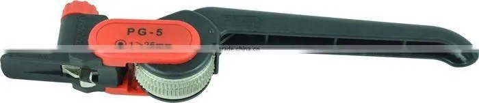PG-5 Ratchet wire strippers cable knife wire stripping tool for 25mm Round cable skinning leather tools