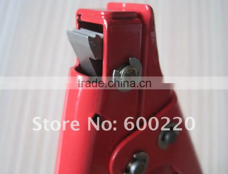 LS-519 Fastening and cutting tool for nylon cable tie width 2.4-9mm, two in one Cable Tie Gun nylon cable tie tensioning tool