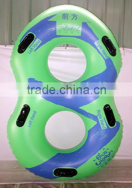 Different hand double eight swimming ring