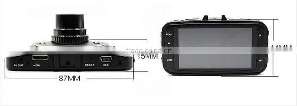 2015 hot selling products car dvr with multi function