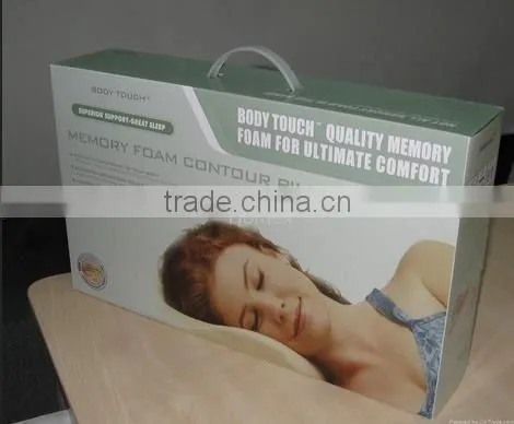 Hot sale fashion home decorative memory foam pillow