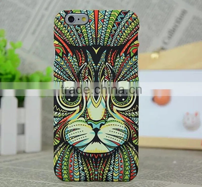 LUXO Glow In The Dark Owl Wolf Tiger Shell Skin Luminous Noctilucent 3D Case for iphone 7 case