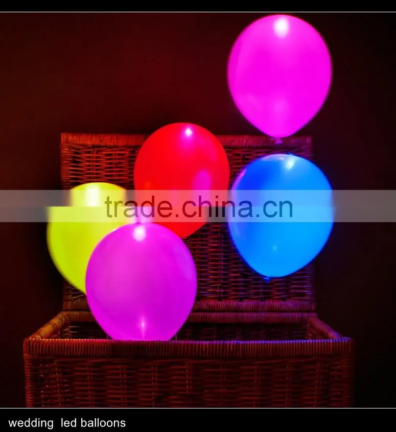 flying helium LED balloon with light inside wholesale