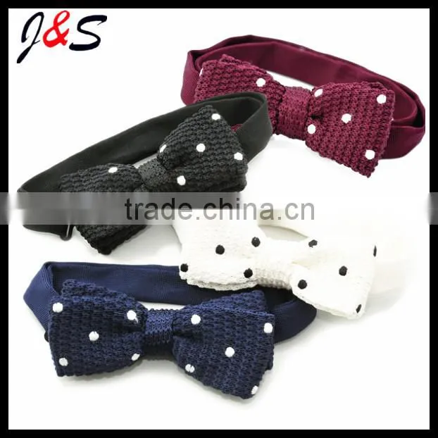 2015 blank knitted bow tie KB033