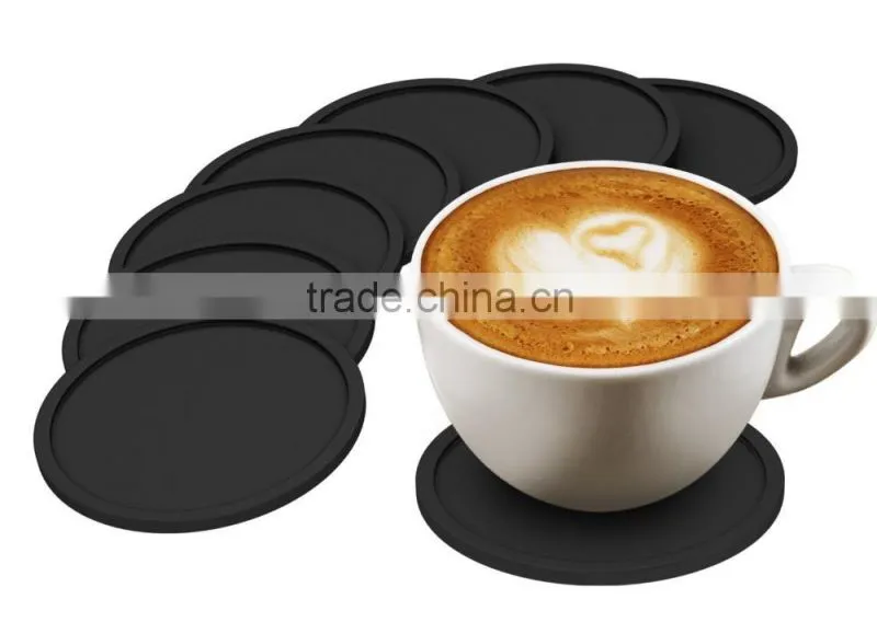 Cheap silicone mats coffee cup coaster