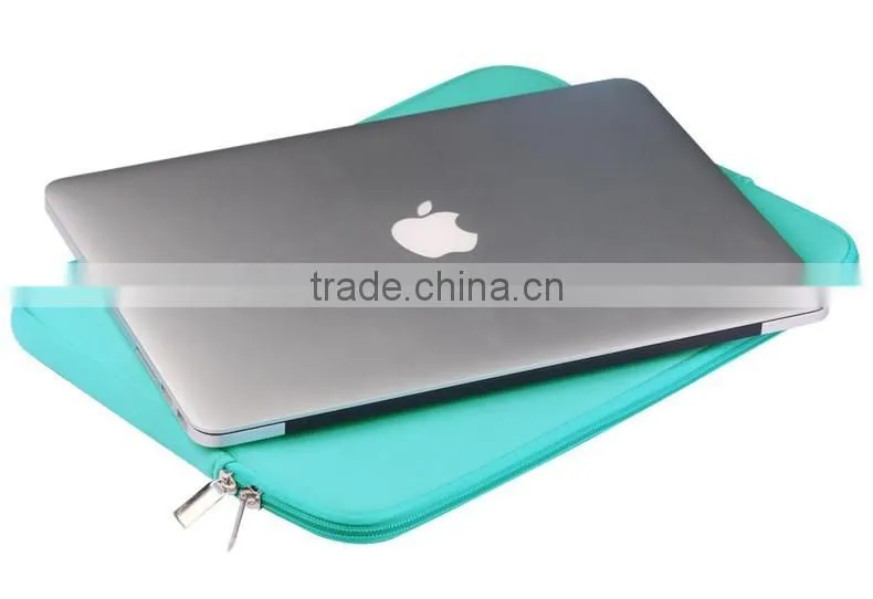Laptop carrying bag neoprene handbag sleeve bag for macbook pro air retina available for 11''13''15''