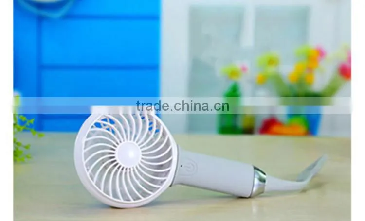 Factory wholesale universal portable operated handheld mini fan power bank