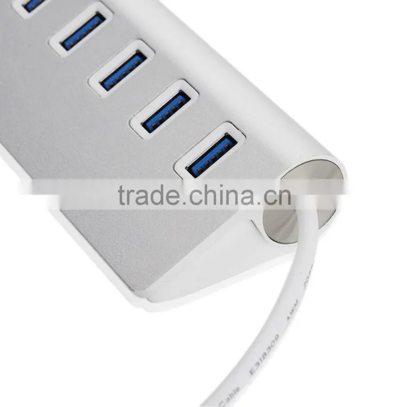Portable Hub For Desktop Laptop PC Macbook 7 Port Plug and play USB 3.0 Hub