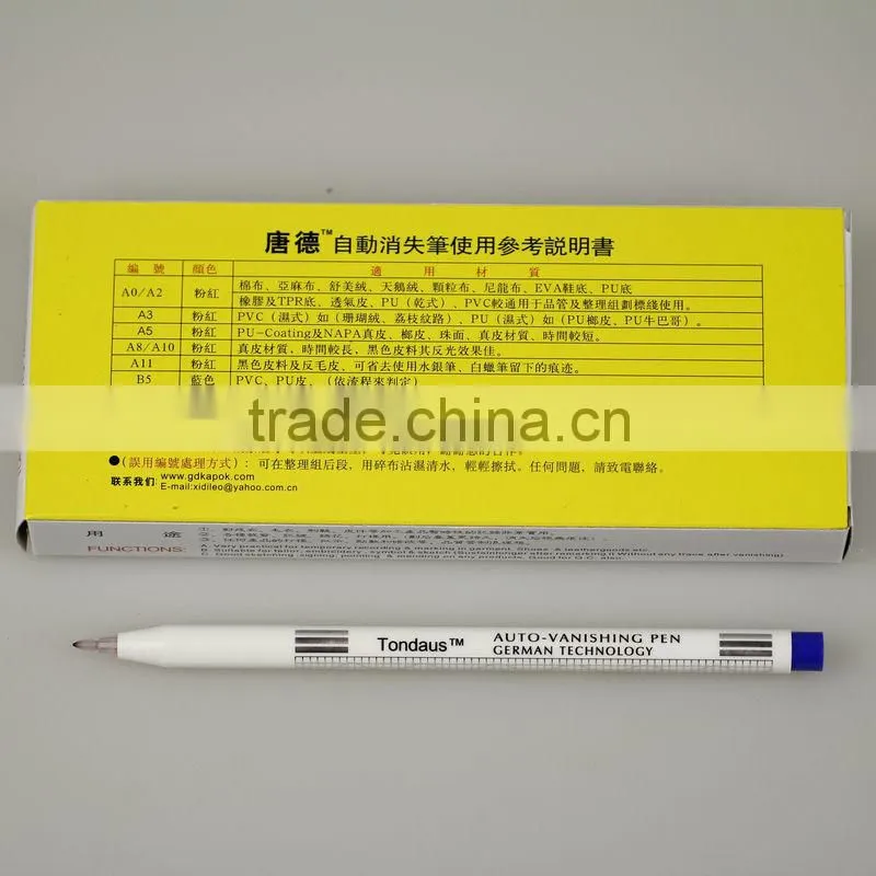 Auto-vanishing pen
