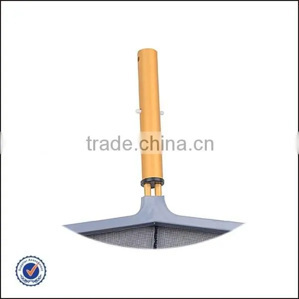 Professional Leaf Rake With Nylon Net And Aluminum Handle