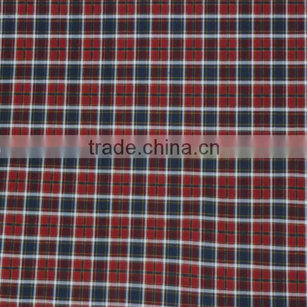check printing cotton flannel fabric 20s*10s 40*42, Customizable