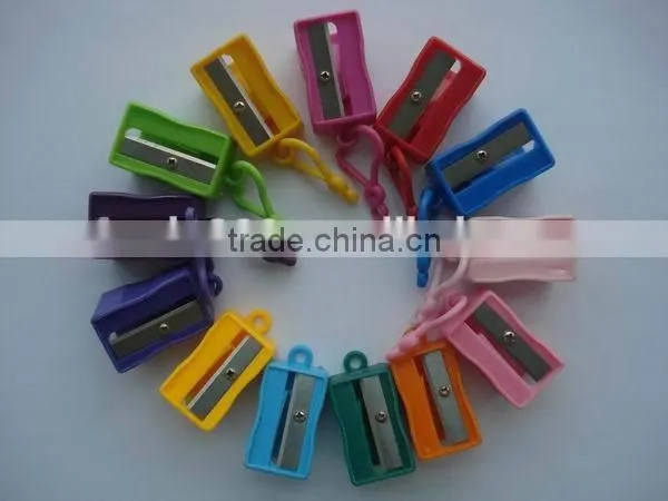 high quality colorful big pencil sharpener for promotion