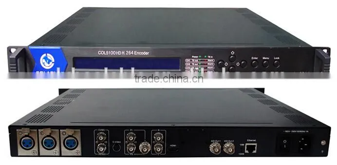Mpeg4 hd sdi to encoder with ip /ai out COL5100