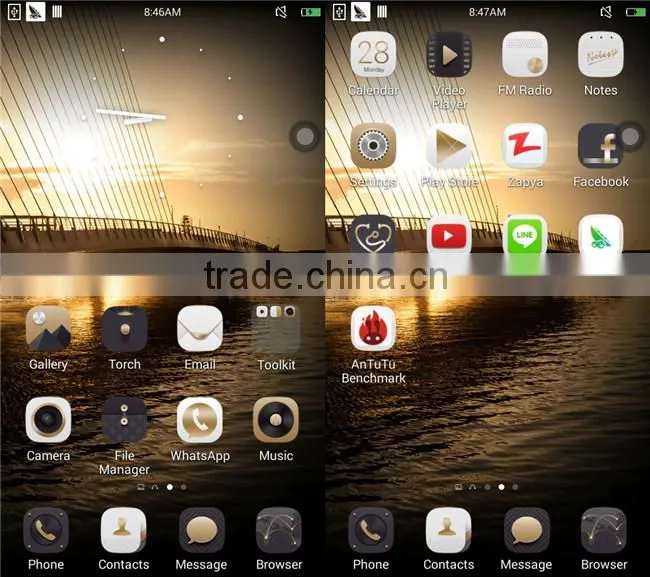 Cheap OEM android smart phone 5.0inch 3g quad core phone