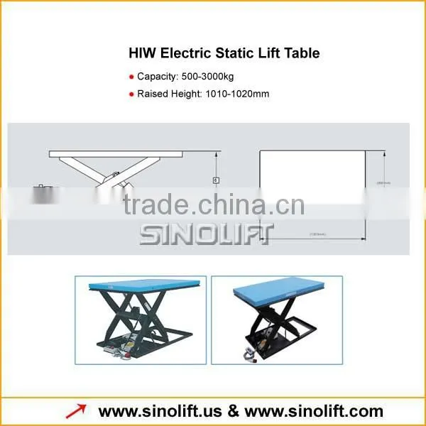 HIW Series Durable Electric Lift Table