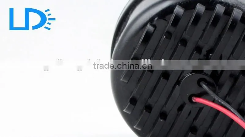 motercycle DRL LED truck backup light waterproof universal auto round reversing lamp