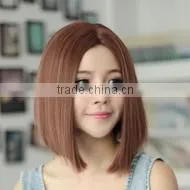 Medium brown women short hair cuts for fashion lady