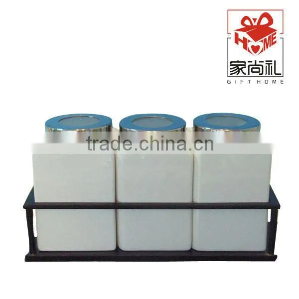 ceramic canister with lid kitchen canister