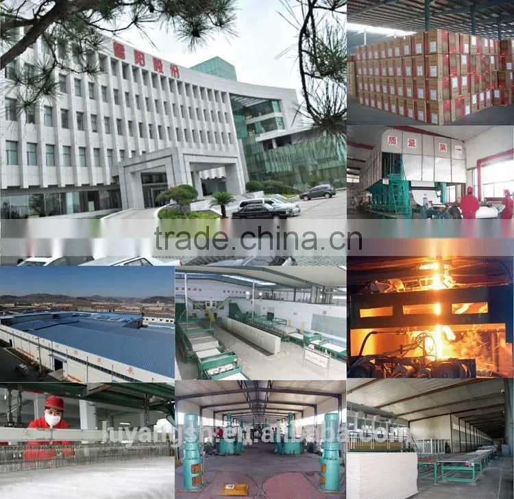 refractory aluminum silicate ceramic fiber module with anchor