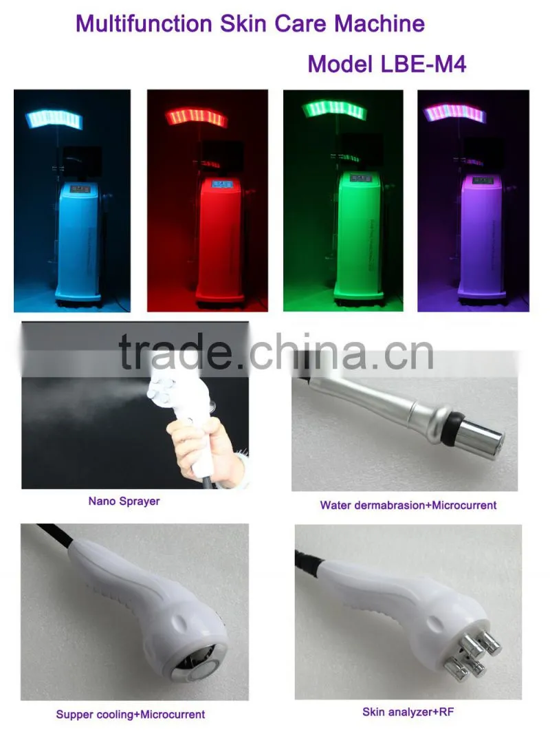 GuangZhou 5 in 1 Multifuction Skin Care Facial Analyser Machine