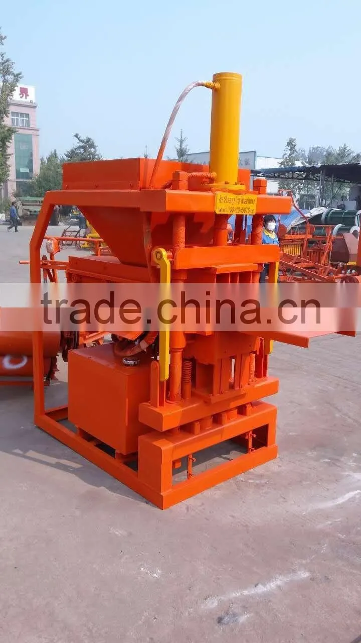 SY2-10 hydraulic press automatic block making machine video
