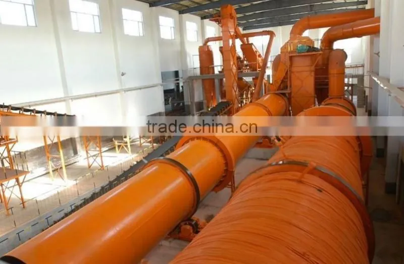 Compost fertilizer production line