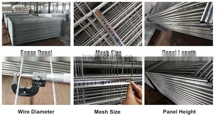 Good Quality construction removable fence for wholesales