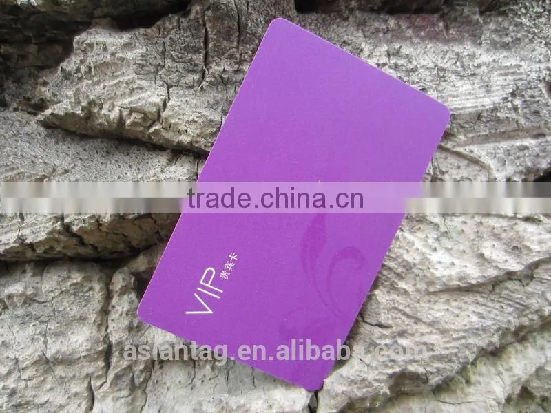 High quality CR80 blank inkjet pvc card, pvc id card