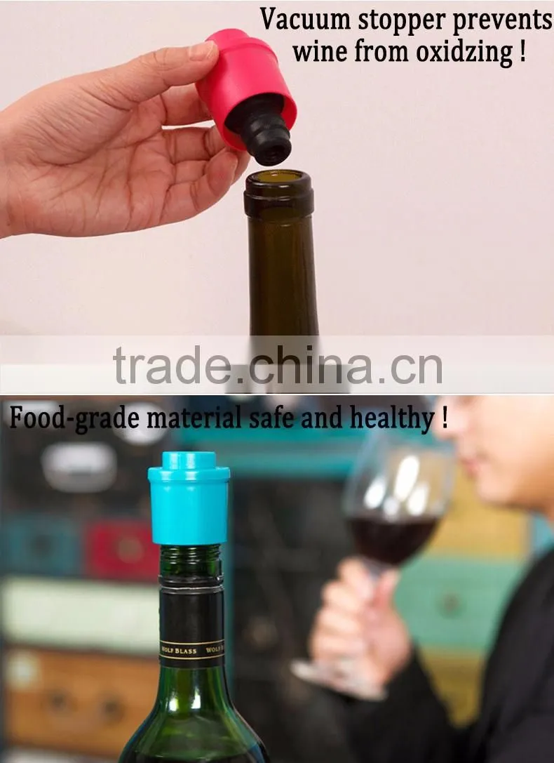 Hot promotion vacuum plastic bottle cap, wine bottle cap