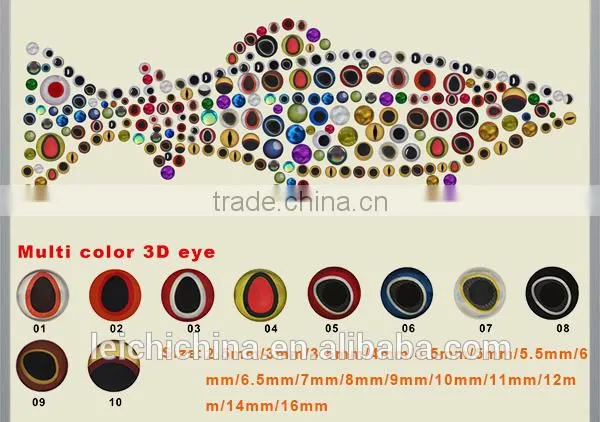 chinese exclusive 4d fish eyes living eyes