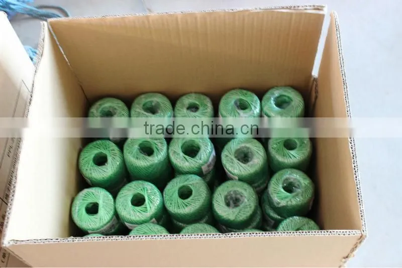 Hot sale PP baler twine green