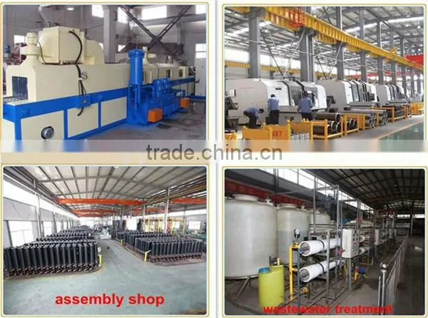 single acting / double acting hydraulic cylinder jack for Dump Truck/Tipper Trailer