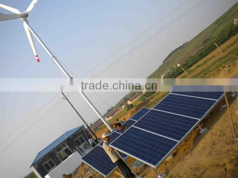 wind and solar hybrid power system