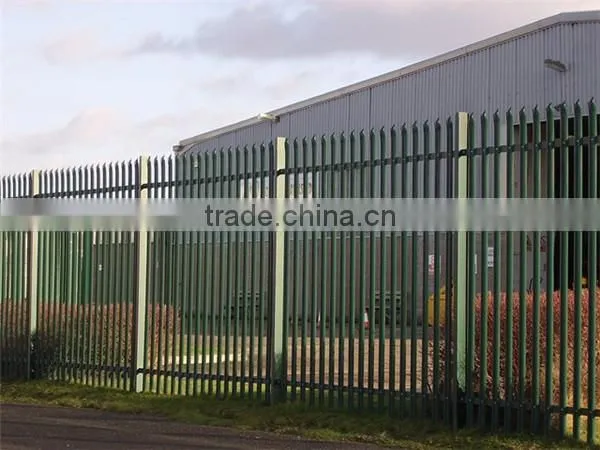 The new design of Steel Anti-climb Security Fence / palisade fence