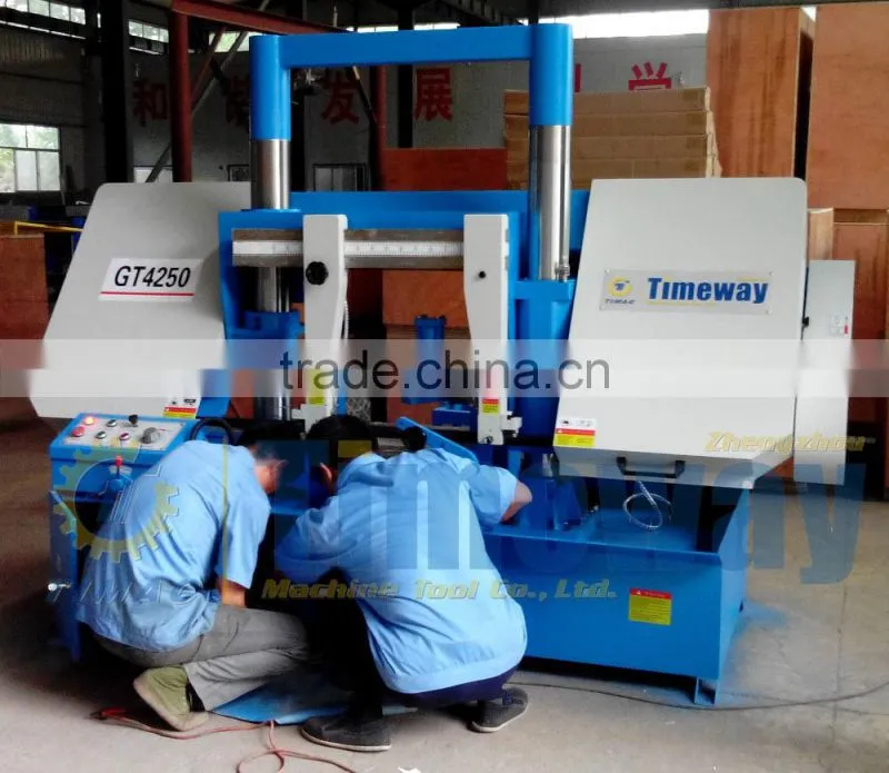 Double Column Horizontal Hydraulic Band Sawing Machine for Cutting Metal