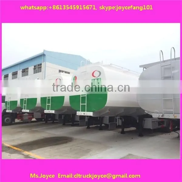 44000liters aluminum 5454 tank fuel tank semi-trailer